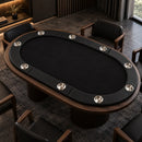 Masterfold Poker Table Top - Oval, 6x3ft
