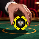 Customisable Casino Poker Chips, Shield Design, 50mm