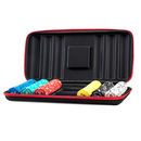 Soft Poker Chips Case - Black