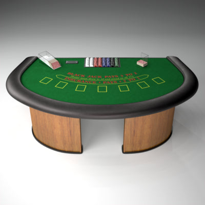 Azalen Blackjack Table- Casino Quality, Wooden