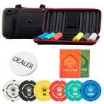 Majestic Crown Poker Chipset - LD, 300/500 Pcs, Clay, 40mm, 12g