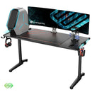Eureka Ergonomic i-Series Gaming Table- 55 Inches, RGB LED Lights, Black