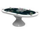 Italian Serene Poker Table- Oval Shape, Luxury