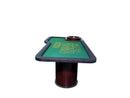 Roulette Table with 20Inch Wheel and Wooden Legs - casino-kart