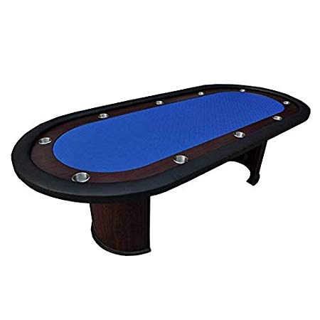 Home Game Poker Table(BLUE) - casino-kart