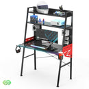 Eureka Ergonomic Gaming Table- Colonel Series MGD-02, Ladder Shape, RGB