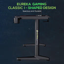 Eureka Ergonomic Gaming Table - GIP 47 Inches, Captain Series, Polygon Legs