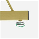 Mr Ironstone Gaming Table - L Shaped, 51 Inches Wooden/ Black/ White