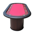 HOME GAME POKER TABLE | BLACK | RED | GREEN - casino-kart