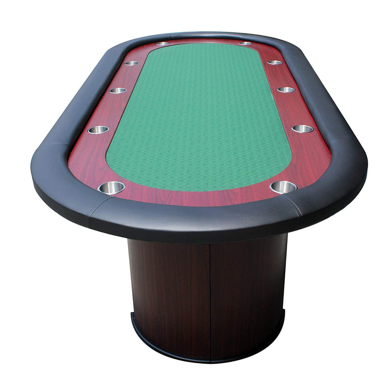 HOME GAME POKER TABLE | BLACK | RED | GREEN - casino-kart