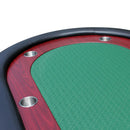 HOME GAME POKER TABLE | BLACK | RED | GREEN - casino-kart