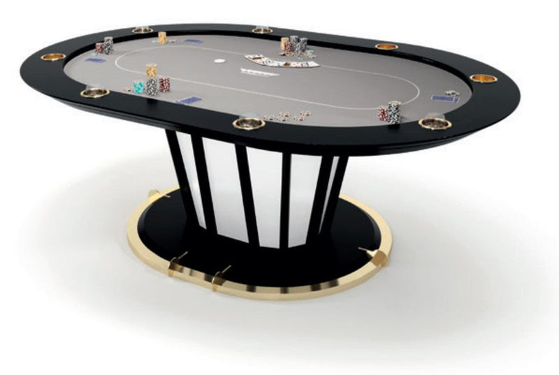 Grande Luxor Poker Table- Oval Shape