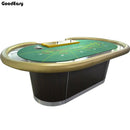 Goldheck Baccarat Table- Casino Quality, Wooden