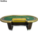 Goldheck Baccarat Table- Casino Quality, Wooden