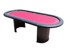 HOME GAME POKER TABLE | BLACK | RED | GREEN - casino-kart