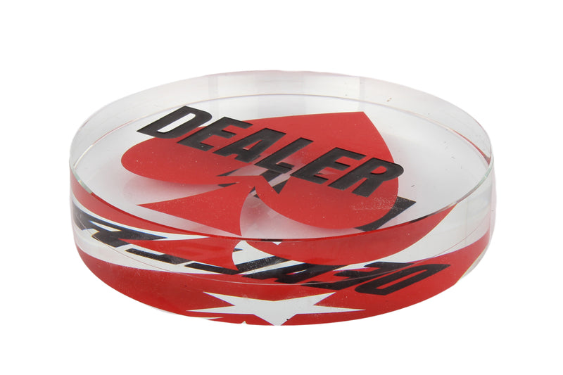 Dealer Button Crystal - casino-kart