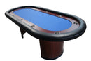 Home Game Poker Table(BLUE) - casino-kart