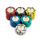 Bellagio Casino Poker Chipset - EPT, 300/500 Pcs, Clay, 40mm, 14g