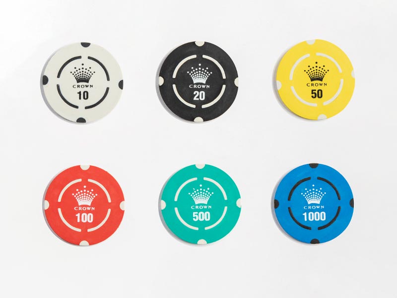 Majestic Crown Poker Chips Set- Clay Material, 300 & 500 Pieces