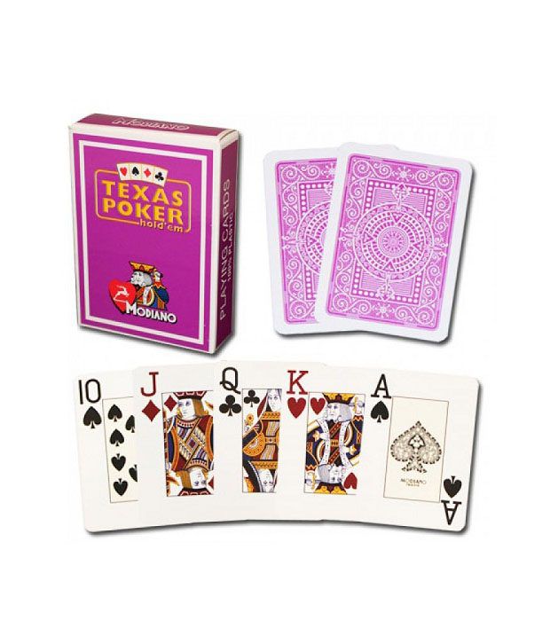 Modiano Texas Poker Pack of 126 - casino-kart