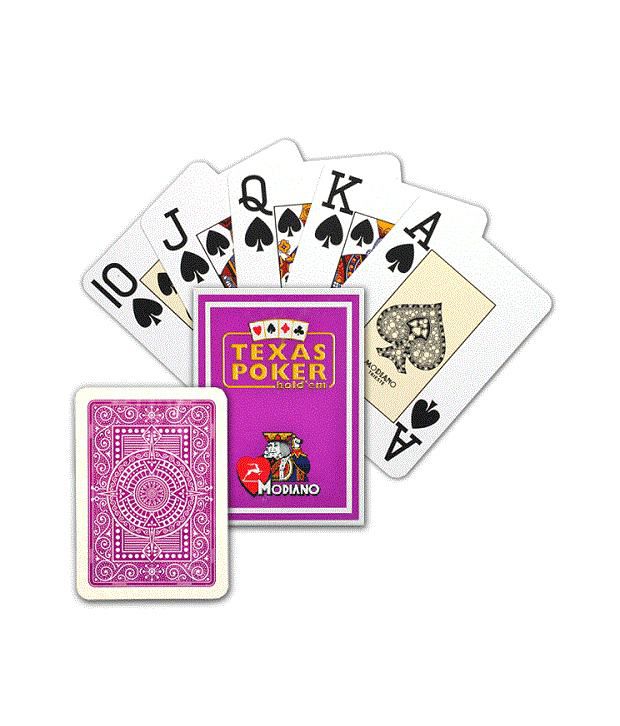 Modiano Texas Poker Pack of 56 - casino-kart