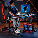 Eureka Ergonomic Gaming Table- Z1 S, 44 Inches, RBG Light