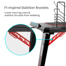 Eureka Ergonomic Gaming Table- Z1 S, 44 Inches, RBG Light