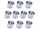 Brass Cup Holders Pack of 10 - casino-kart