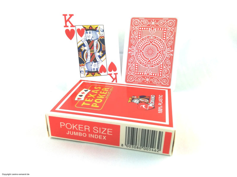Modiano Texas Poker Pack of 4 - casino-kart