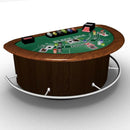 Leo Printed Blackjack Table - Casino Quality, Wooden