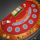 Redhood Lad Blackjack Table - Casino Quality, Wooden