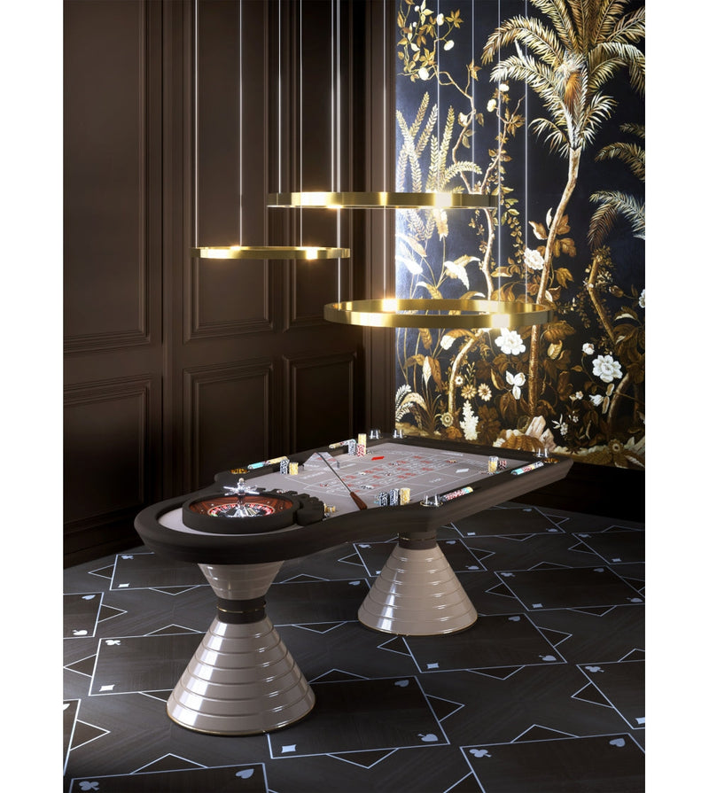 Swan Series Roulette Table- Luxury, Heavy Wood