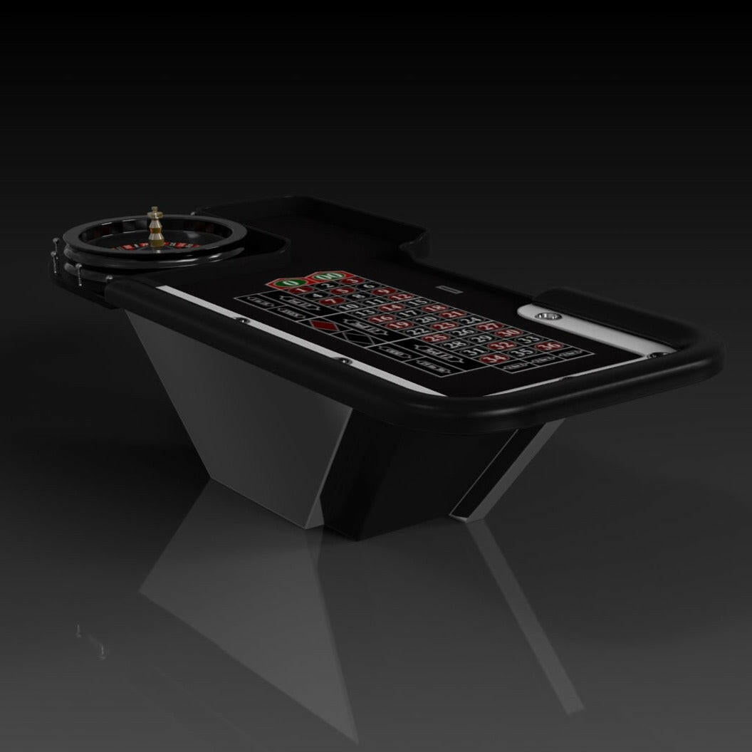 German Black Roulette Table